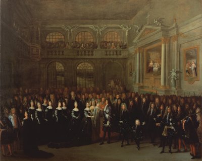 Luis XVI bautizado por un Pisani de Marchant